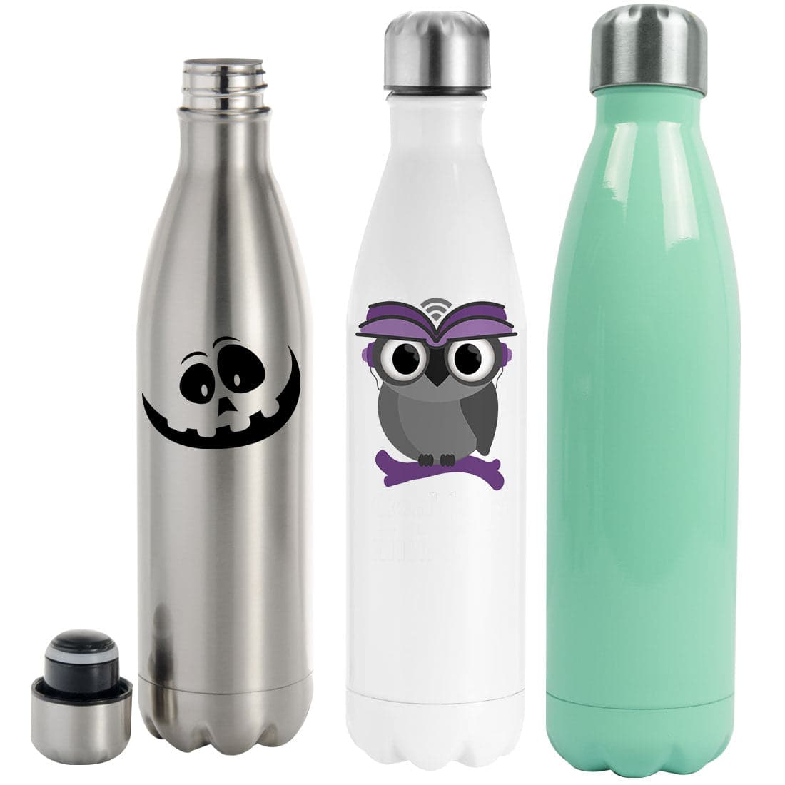 17 oz Sublimation Stainless Steel Coke Shaped Bottle - Pack of 5